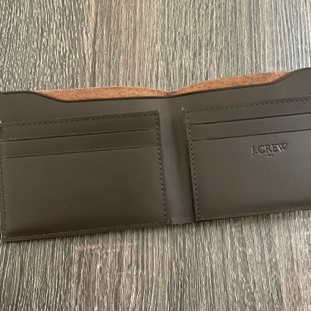 Brown everyday wallet